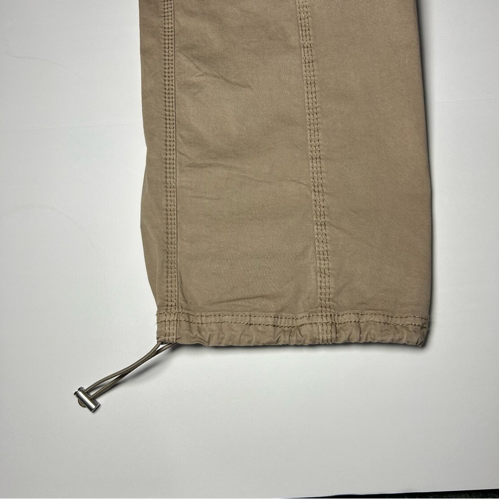 Garage Beige Low Rise Cargo Pants - Picture 4 of 9